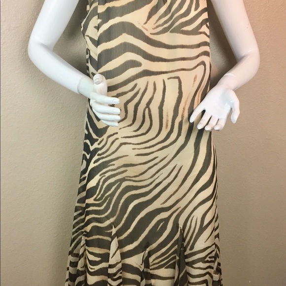Lauren Ralph Lauren animal print sundress size 14 - Picture 6 of 15